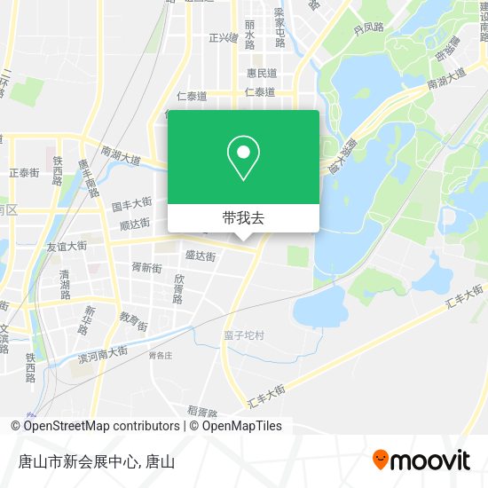 唐山市新会展中心地图