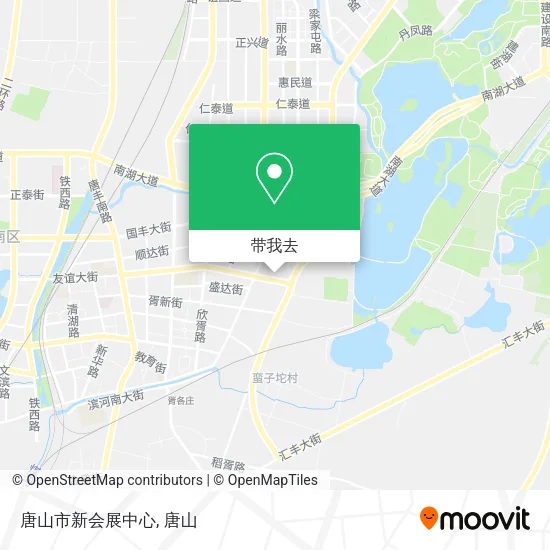 唐山市新会展中心地图