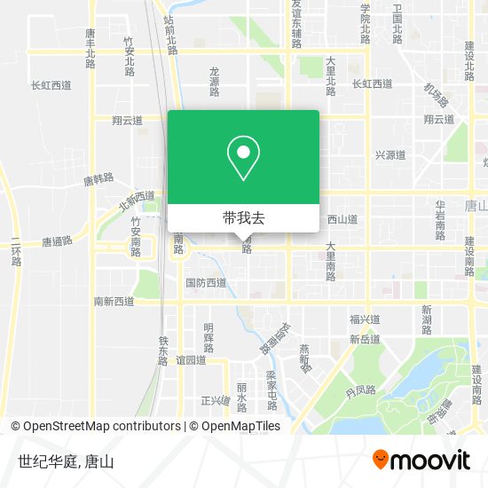 世纪华庭地图