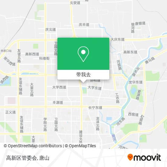 高新区管委会地图