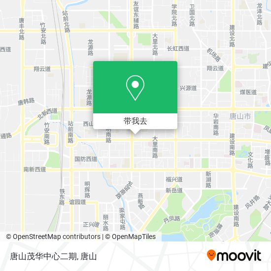 唐山茂华中心二期地图