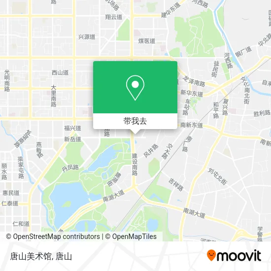 唐山美术馆地图