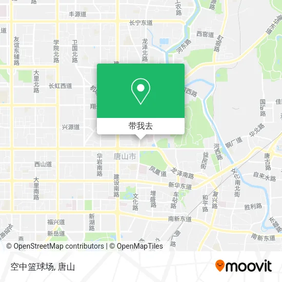 空中篮球场地图