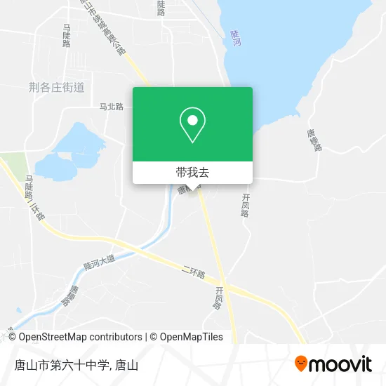 唐山市第六十中学地图