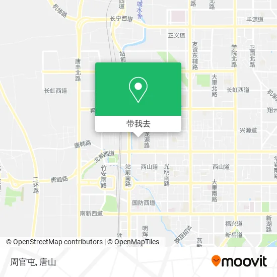 周官屯地图