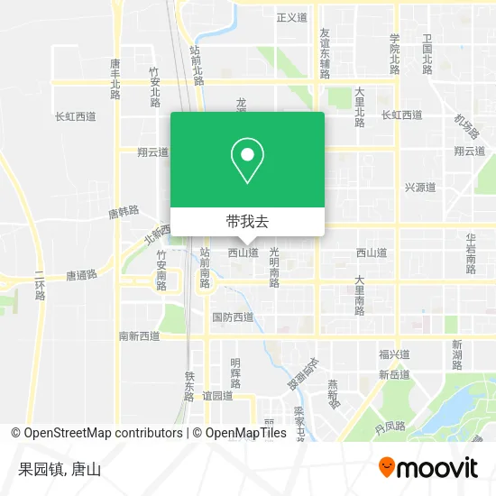 果园镇地图