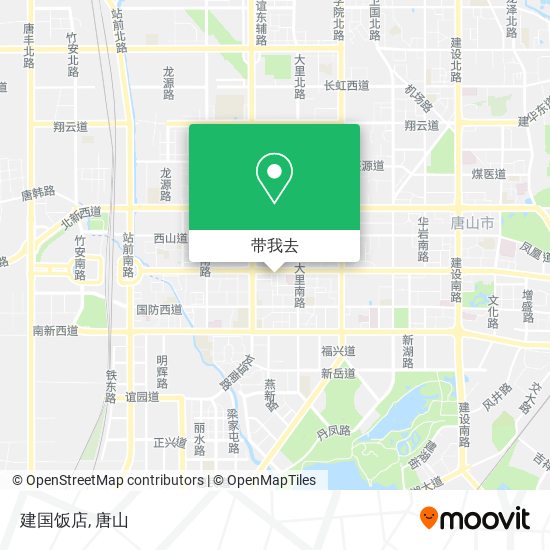 建国饭店地图