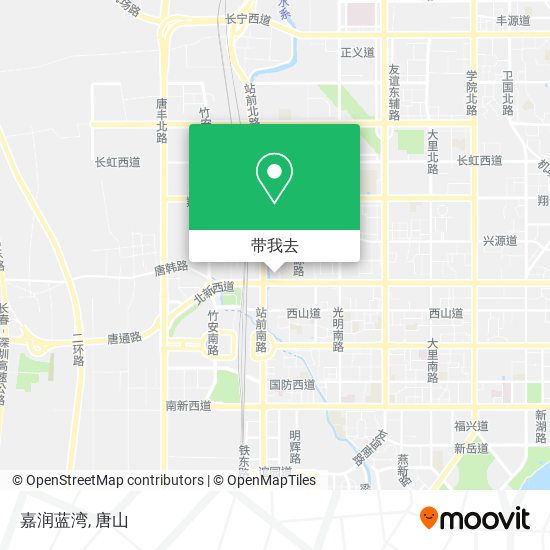 嘉润蓝湾地图