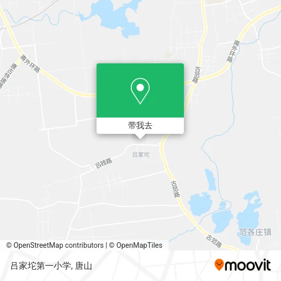 吕家坨第一小学地图