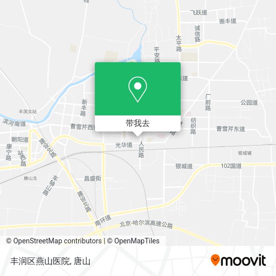 丰润区燕山医院地图
