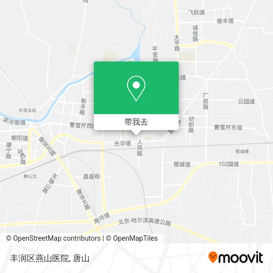 丰润区燕山医院地图