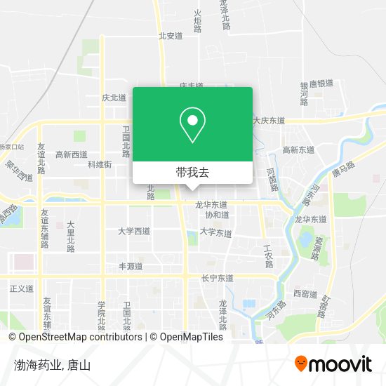 渤海药业地图