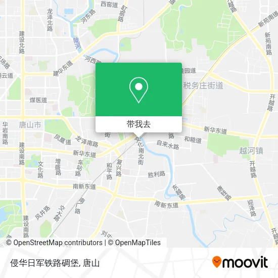 侵华日军铁路碉堡地图