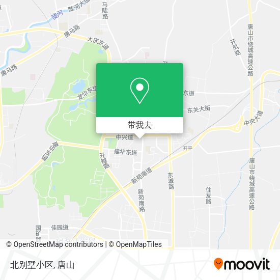 北别墅小区地图