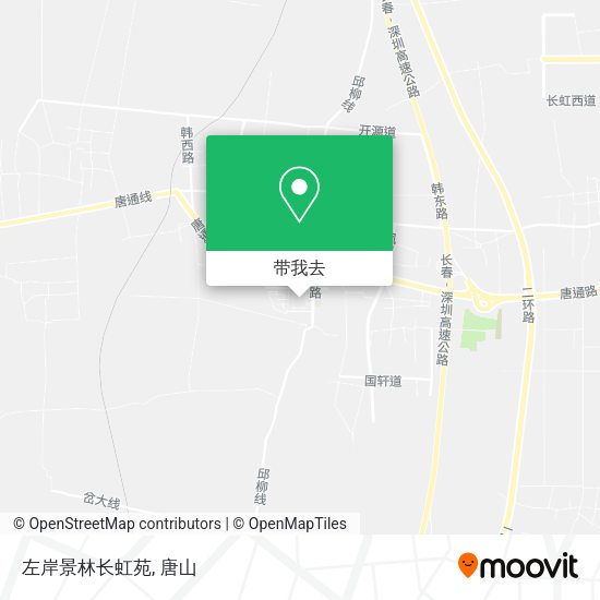 左岸景林长虹苑地图
