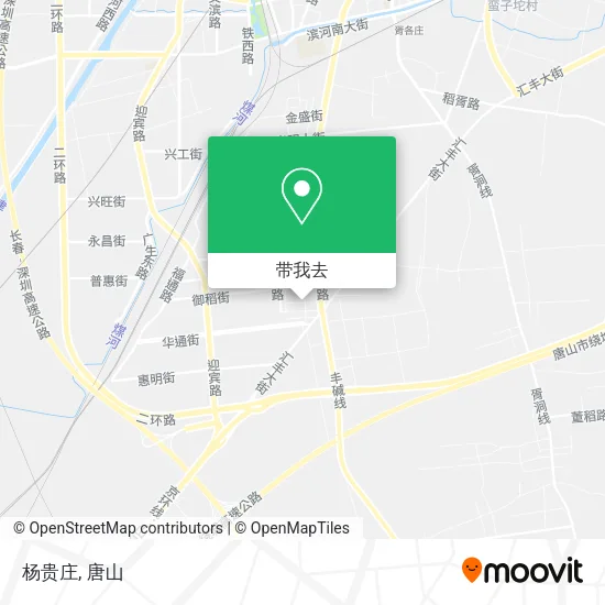 杨贵庄地图