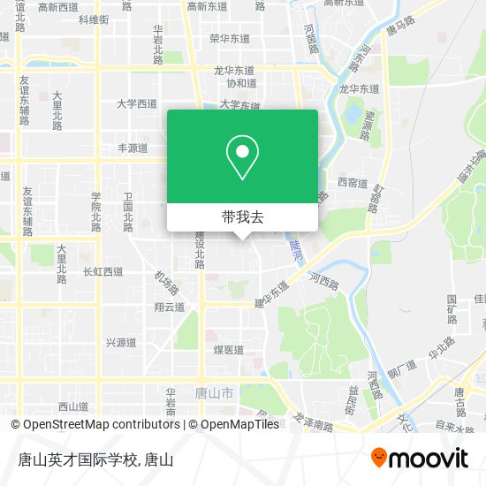 唐山英才国际学校地图