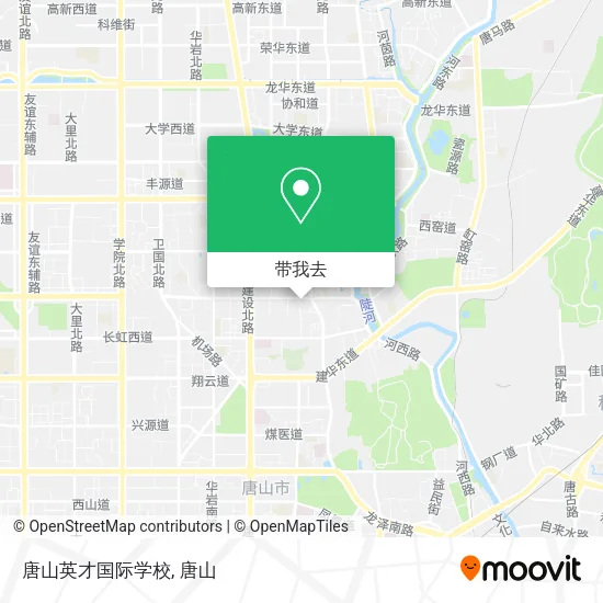 唐山英才国际学校地图
