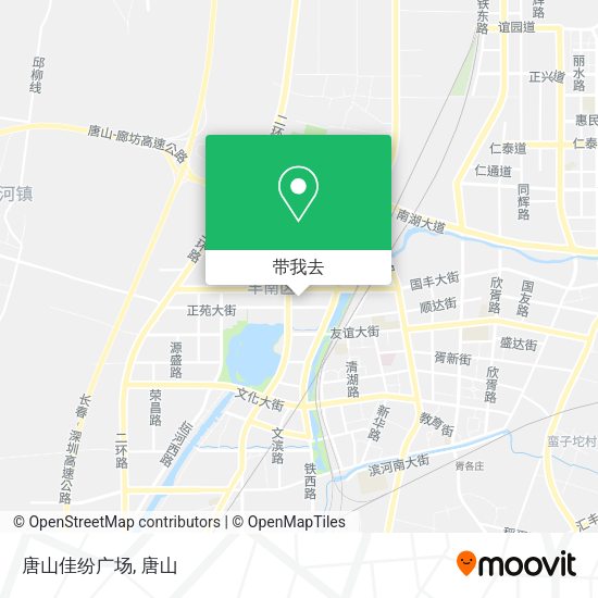 唐山佳纷广场地图