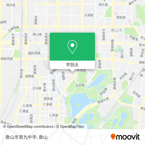 唐山市第九中学地图