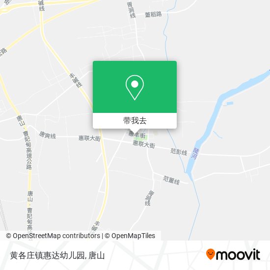 黄各庄镇惠达幼儿园地图