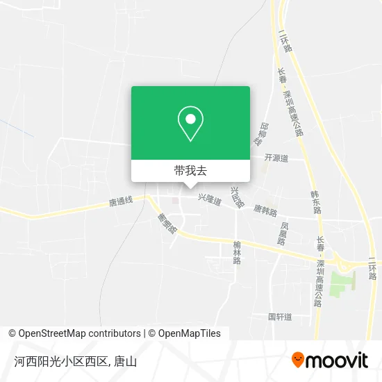 河西阳光小区西区地图