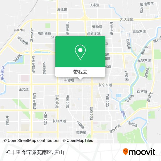 祥丰里 华宁景苑南区地图
