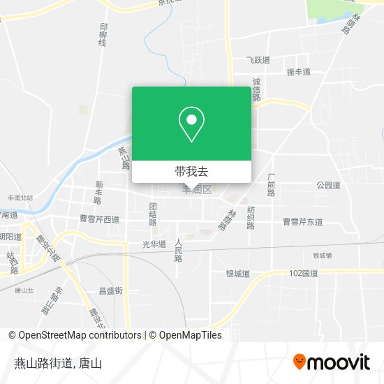 燕山路街道地图