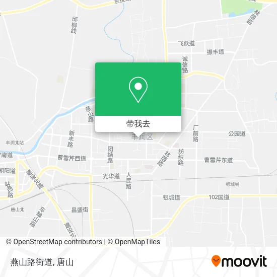 燕山路街道地图