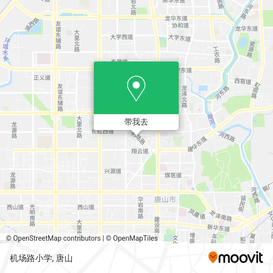 机场路小学地图