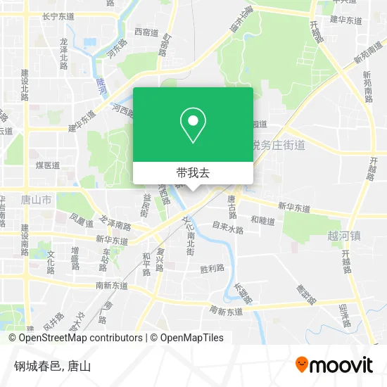 钢城春邑地图