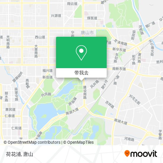 荷花浦地图