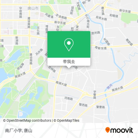 南厂小学地图