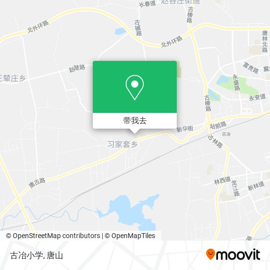 古冶小学地图