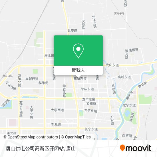 唐山供电公司高新区开闭站地图