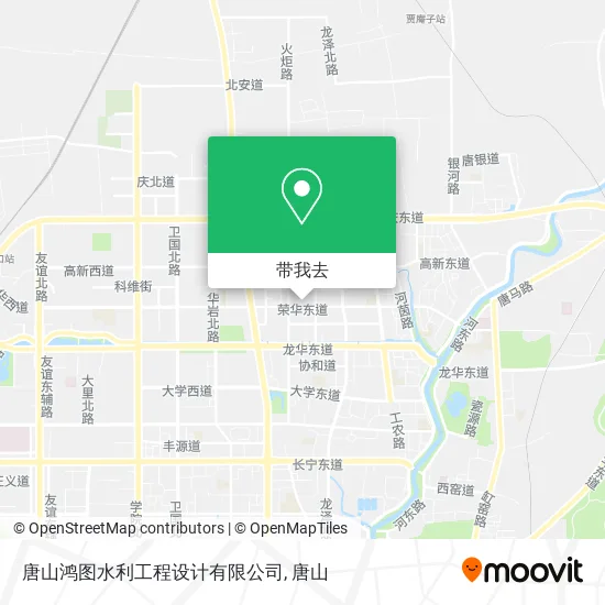 唐山鸿图水利工程设计有限公司地图