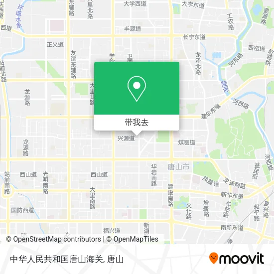 中华人民共和国唐山海关地图