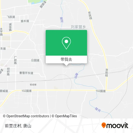 前贾庄村地图