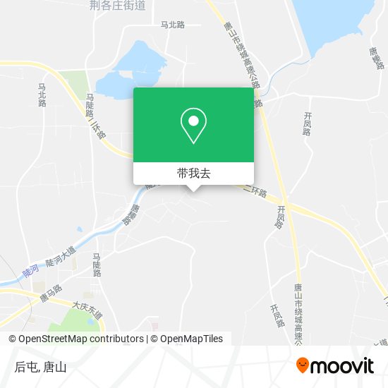 后屯地图