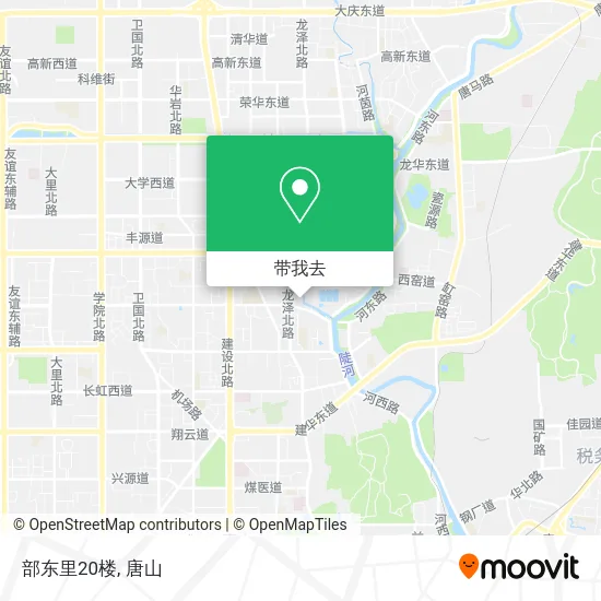 部东里20楼地图