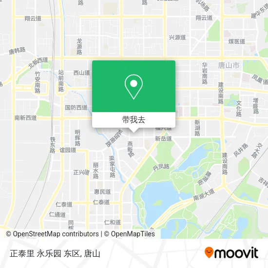 正泰里 永乐园 东区地图