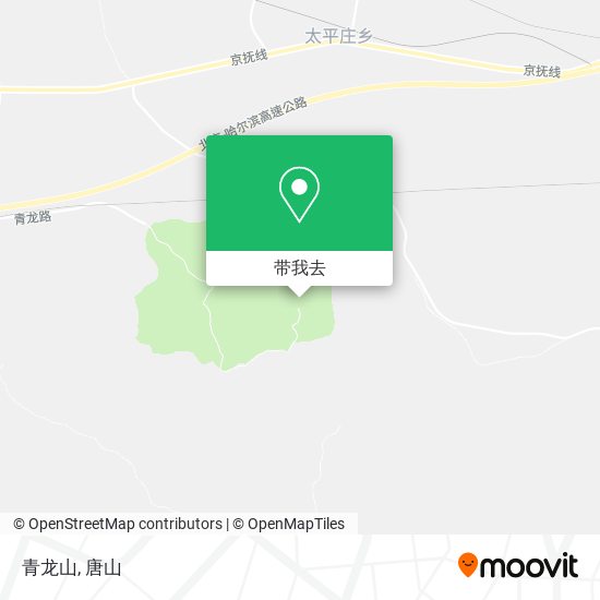 青龙山地图