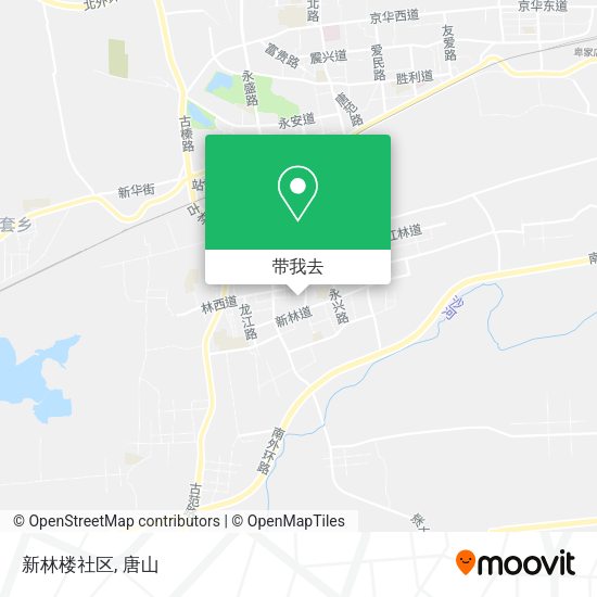 新林楼社区地图