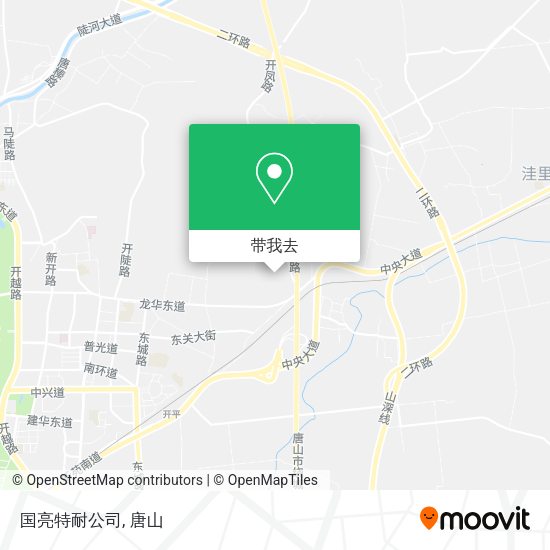 国亮特耐公司地图