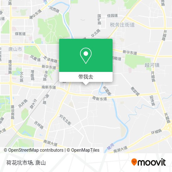 荷花坑市场地图