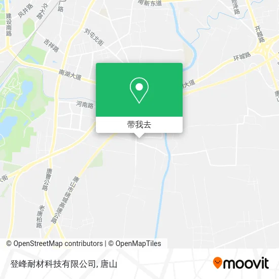 登峰耐材科技有限公司地图