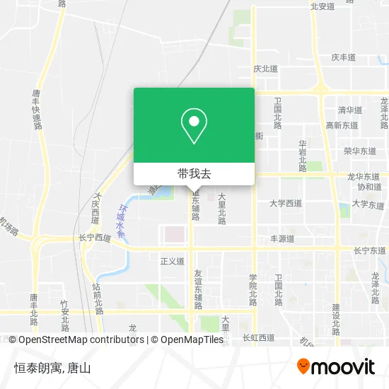恒泰朗寓地图