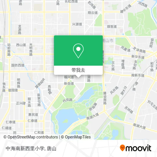 中海南新西里小学地图