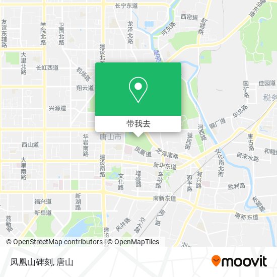 凤凰山碑刻地图