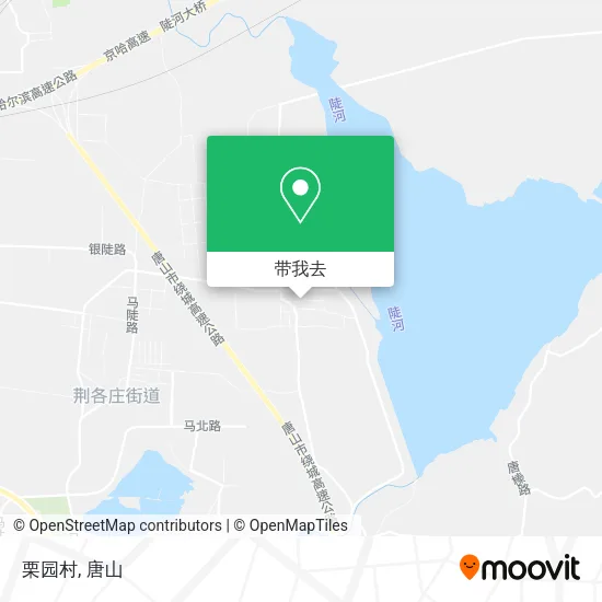 栗园村地图